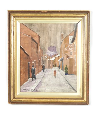 Lot 548 - ARTHUR DELANEY OIL ON CANVAS