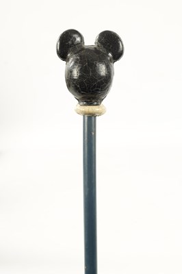 Lot 396 - A VINTAGE MICKEY MOUSE WALKING CANE