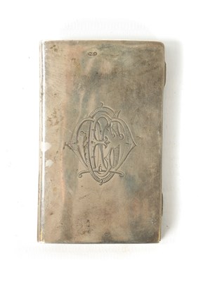 Lot 547 - AN EARLY 20TH CENTURY SILVER PURSE