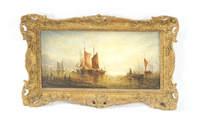 Lot 604 - WILLIAM ADOLPHUS KNELL (1802 - 1875) OIL ON CANVAS