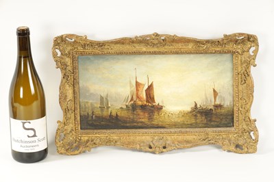 Lot 604 - WILLIAM ADOLPHUS KNELL (1802 - 1875) OIL ON CANVAS