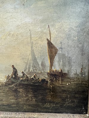 Lot 604 - WILLIAM ADOLPHUS KNELL (1802 - 1875) OIL ON CANVAS