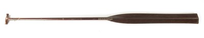 Lot 446 - A NATIVE AMERICAN NORTH WEST COAST HARDWOOD HAIDA PADDLE