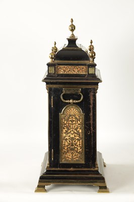 Lot 791 - LOUIS STEINER, LONDON. A FINE MID 18TH CENTURY MUSICAL VERGE BRACKET CLOCK