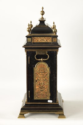 Lot 791 - LOUIS STEINER, LONDON. A FINE MID 18TH CENTURY MUSICAL VERGE BRACKET CLOCK