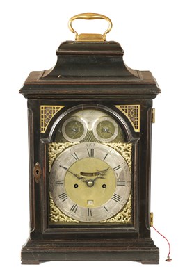 Lot 748 - SAMUEL GOUJON, LONDON. A GEORGE III DOUBLE FUSEE VERGE BRACKET CLOCK