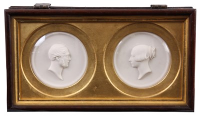 Lot 422 - A 19TH CENTURY TRAVELLING CAMPAIGN CASED SET...