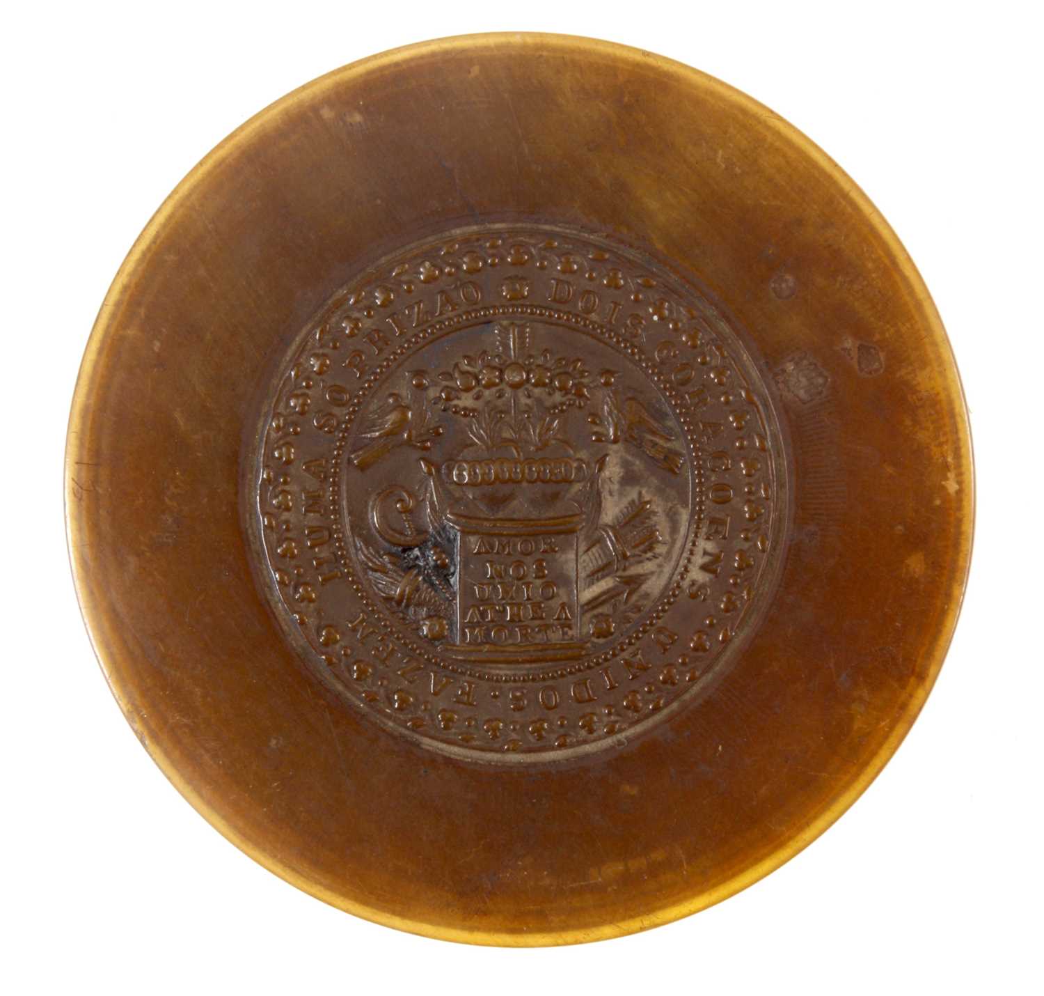 Lot 423 - A LATE 19TH CENTURY CIRCULAR CONTINENTAL