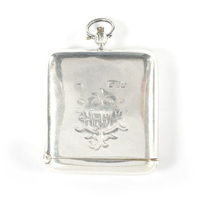 Lot 284 - AN UNUSUAL LATE 19TH CENTURY MULTI COMBINATION SILVER VESTA CASE