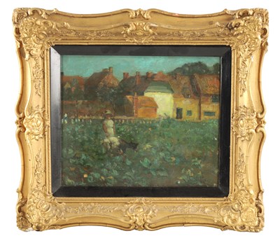 Lot 339 - AFTER FLORENCE SALTMER. A LATE 19TH CENTURY OIL ON BOARD