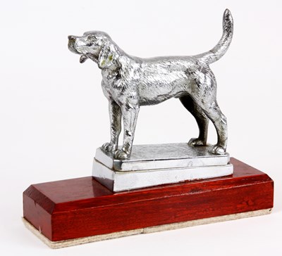 Lot 437 - A MID 20th CENTURY CHROME PLATED CAR MASCOT...