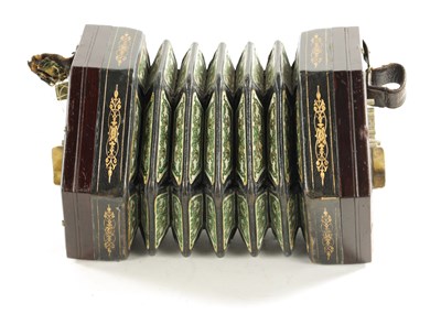 Lot 527 - LACHENAL & CO. LONDON. A NICKEL BUTTONED CONCERTINA