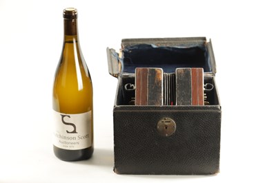 Lot 536 - PROBABLY BY WHEATSTONE. A NICKEL BUTTONED CONCERTINA