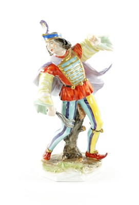 Lot 152 - AN EARLY 20TH CENTURY VOLKSSTADT PORCELAIN FIGURE