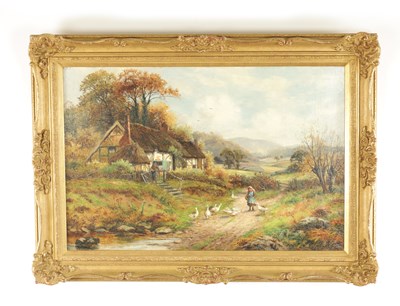 Lot 940 - ROBERT JOHN HAMMOND (1882-1911) OIL ON CANVAS