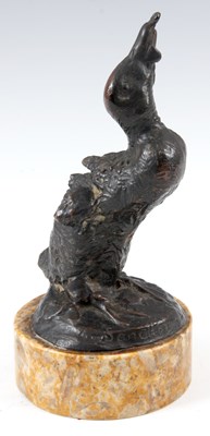 Lot 455 - SANCHEZ 
 A PATINATED BRONZE SCULPTURE formed...