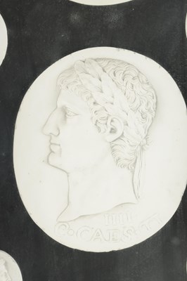 Lot 922 - A COLLECTION OF 19TH CENTURY PLASTER BUST PLAQUES
