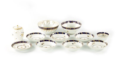 Lot 114 - A COLLECTION OF LATE 18TH CENTURY WORCESTER TEA WARE