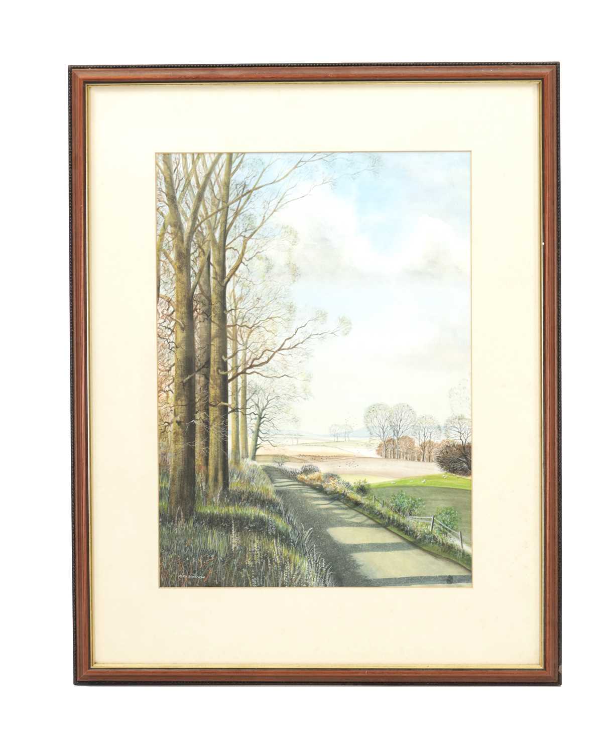 Lot 1164 - ALEX SCHOFIELD, A 20TH CENTURY WATERCOLOUR