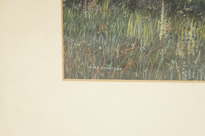 Lot 1164 - ALEX SCHOFIELD, A 20TH CENTURY WATERCOLOUR