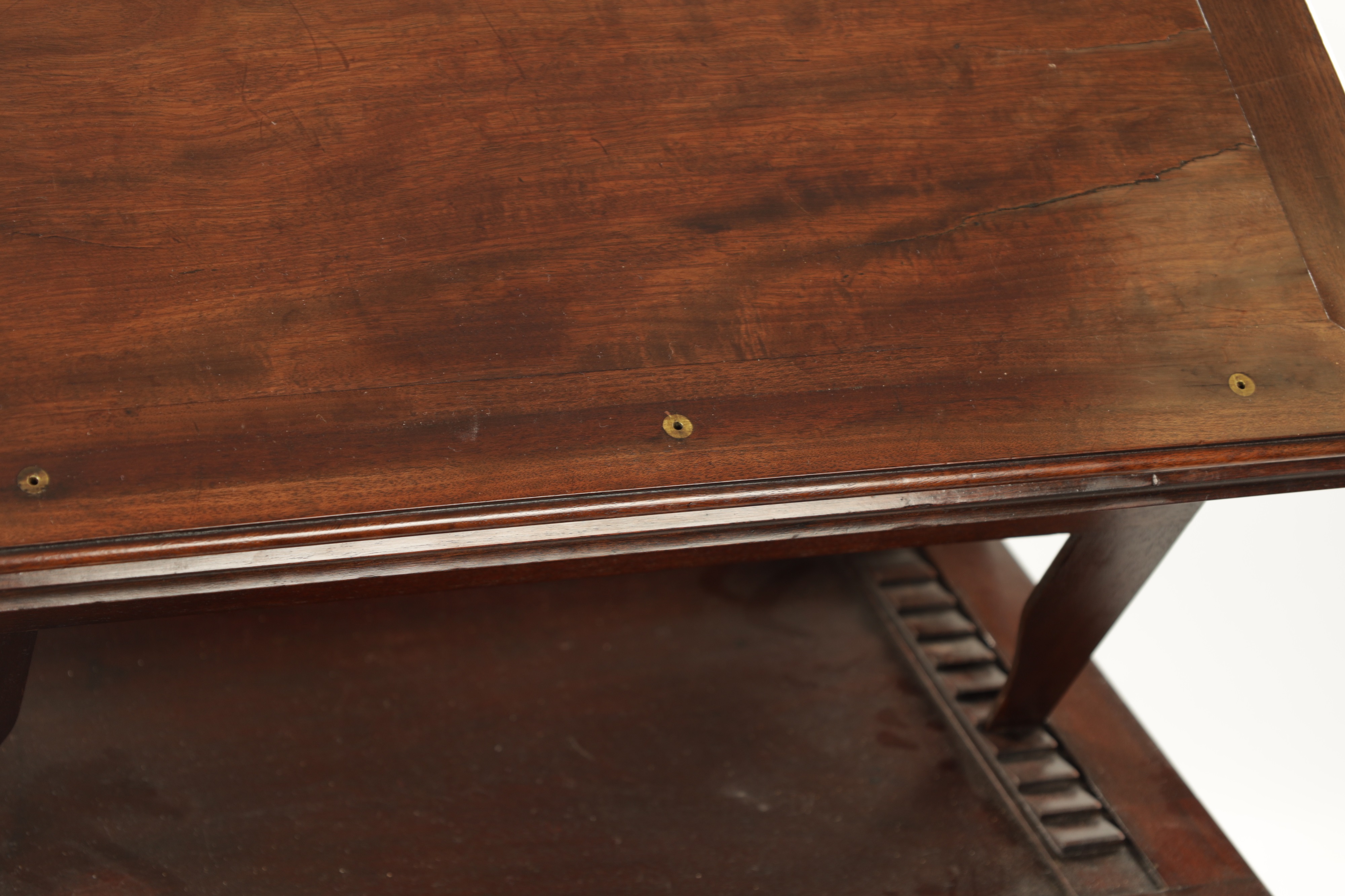Lot 1402 - A RARE AND UNUSUAL GEORGE II MAHOGANY