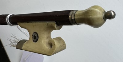 Lot 1106 - A COLLECTION OF SEVEN ANTIQUE VIOLIN BOWS