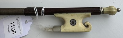 Lot 1106 - A COLLECTION OF SEVEN ANTIQUE VIOLIN BOWS