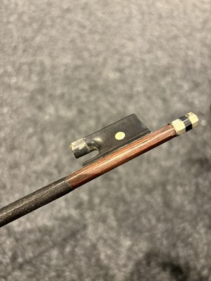 Lot 1106 - A COLLECTION OF SEVEN ANTIQUE VIOLIN BOWS