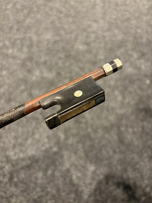 Lot 1106 - A COLLECTION OF SEVEN ANTIQUE VIOLIN BOWS