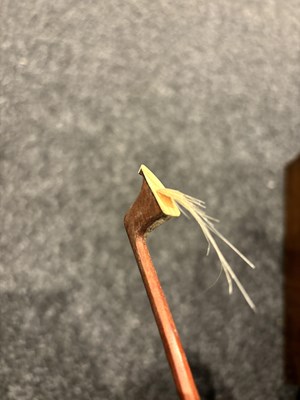 Lot 1106 - A COLLECTION OF SEVEN ANTIQUE VIOLIN BOWS