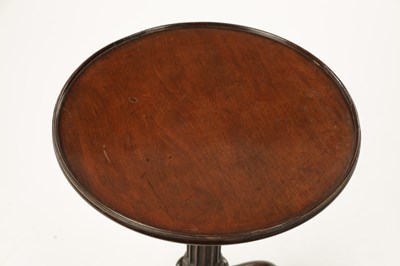 Lot 1498 - A GEORGE II CHIPPENDALE MAHOGANY KETTLE STAND