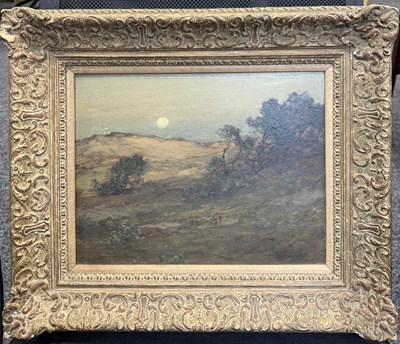 Lot 1134 - JEAN-CHARLES CAZIN (FRENCH, 1841-1901) OIL ON BOARD