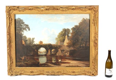 Lot 1186 - A 19TH CENTURY OIL ON CANVAS