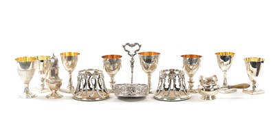 Lot 687 - A COLLECTION OF LATE 18TH/19TH CENTURY  OLD SHEFFIELD AND OTHER  SILVER PLATED WARES