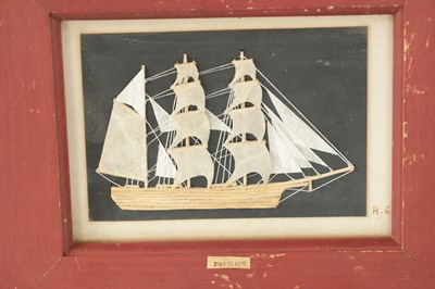 Lot 173 - A PAIR OF 19TH CENTURY 3D SAILORS PICTURES