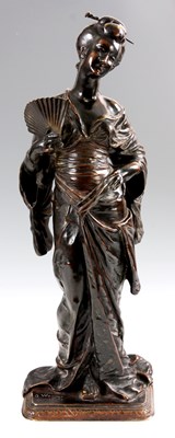 Lot 520 - G. WAGNER 
 A 19TH CENTURY FRENCH BRONZE...