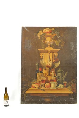 Lot 221 - A 19TH CENTURY OIL ON CANVAS