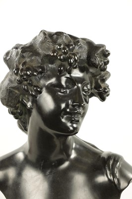 Lot 60 - J. LAMBEAUX (1852 – 1908) AN EARLY 20TH CENTURY BRONZE BUST OF A YOUNG LADY