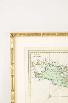 Lot 363 - AN ANTIQUE FRAMED MAP OF JAVA