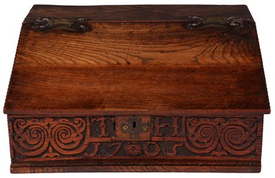 Lot 660 - An early 18th Century Westmorland small Oak...