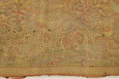 Lot 11 - AN 18TH CENTURY WALL HANGING TAPESTRY