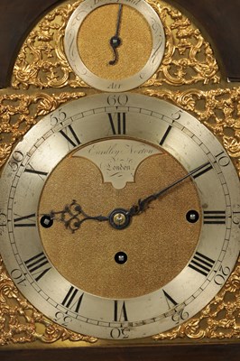 Lot 1322 - EARDLEY NORTON, LONDON. A GEORGE III MUSICAL VERGE BRACKET CLOCK