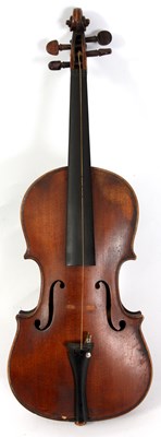 Lot 565 - AN EARLY 19th CENTURY VIOLIN with single piece...