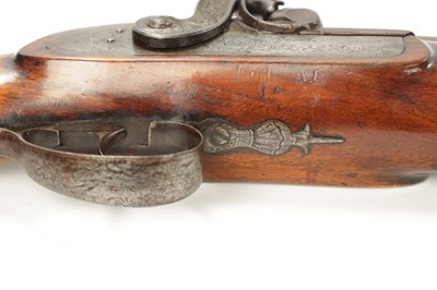 Lot 803 - ROGERS, LONDON. A MASSIVE 19TH CENTURY PERCUSSION DUCK/FOWLING GUN