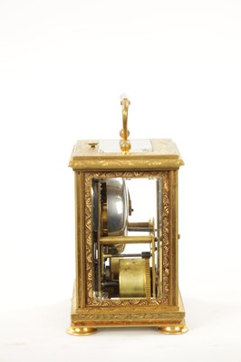Lot 1344 - LE ROY ET FILS, PALAIS ROYAL. AN UNUSUAL LATE 19TH CENTURY FRENCH CARRIAGE CLOCK