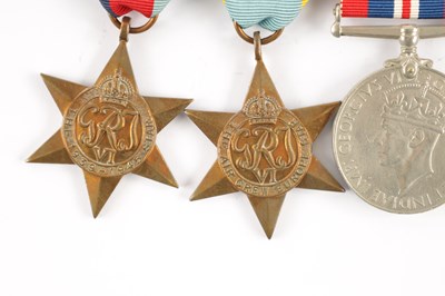 Lot 823 - A GROUP OF FOUR WW2 MEDALS