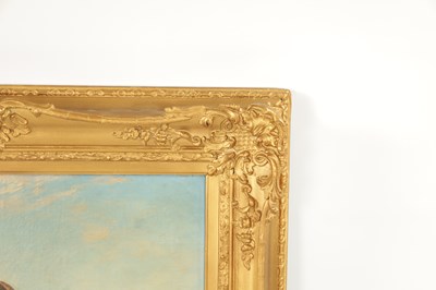 Lot 1120 - A 19TH CENTURY OIL ON CANVAS