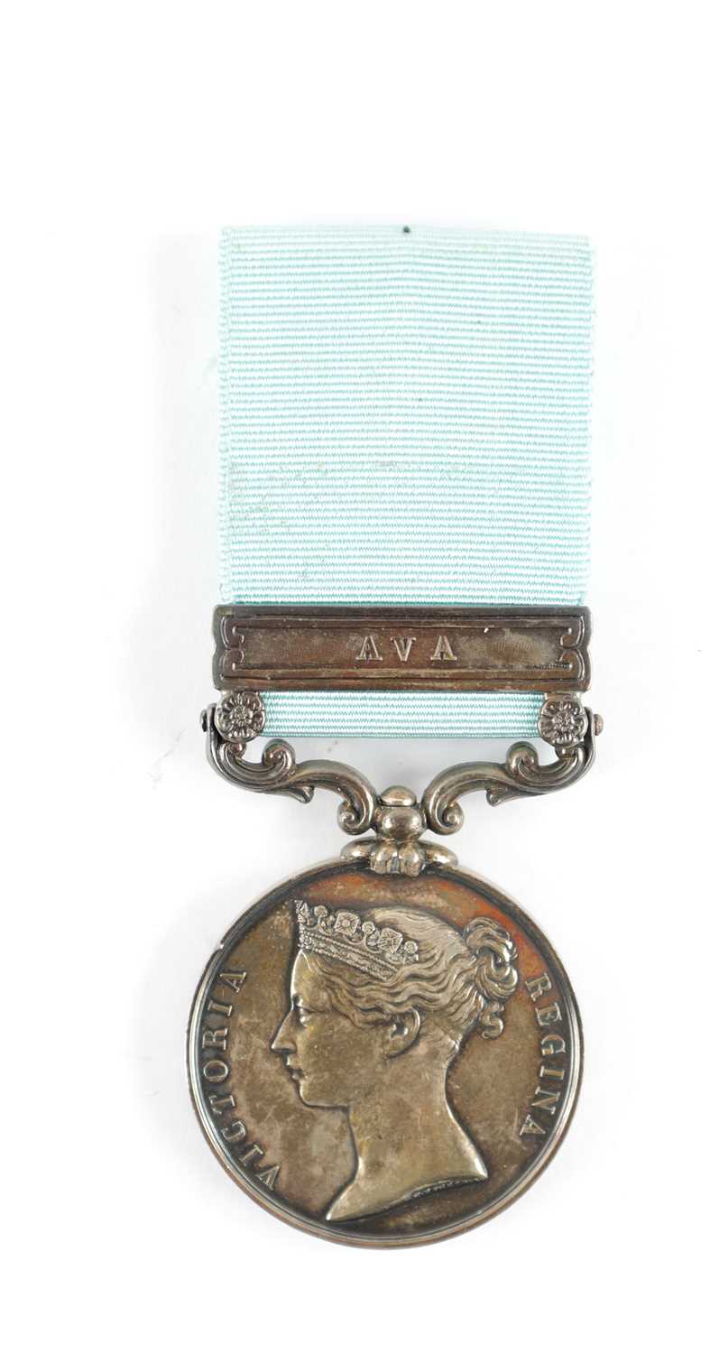 Lot 867 - AN ARMY OF INDIA MEDAL 1799-1826, WITH ‘AVA’ CLASP
