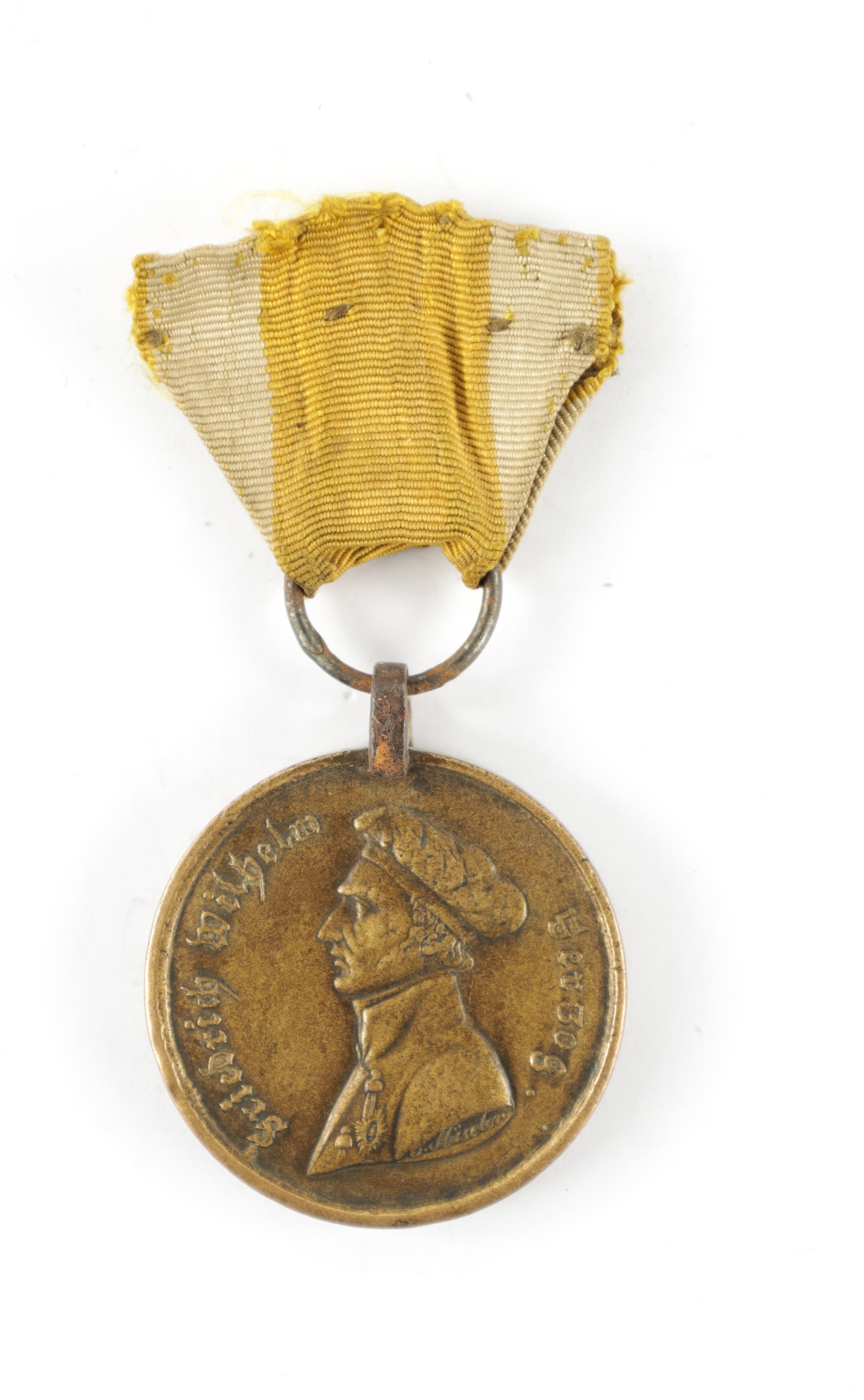 Lot 910 - A BRUNSWICK WATERLOO MEDAL 1815