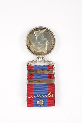 Lot 912 - A SUTLEJ MEDAL 1845 MEDAL WITH TWO CLASPS